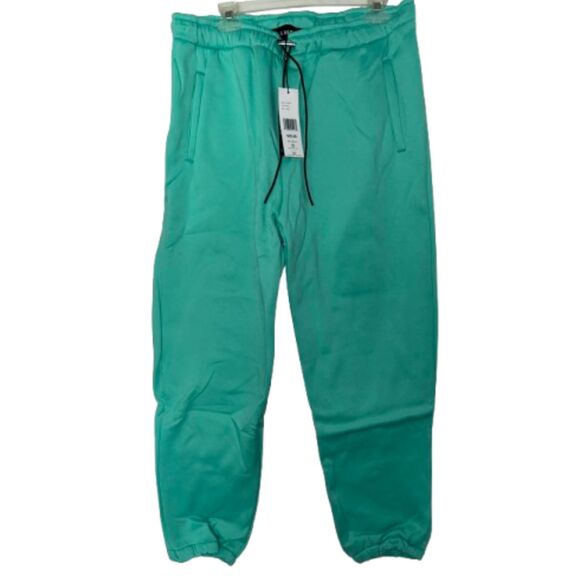 New Men Unisex Reason Brand Classic Fleece Sweatpants Joggers size 3XL Aqua E28 - Picture 1 of 6